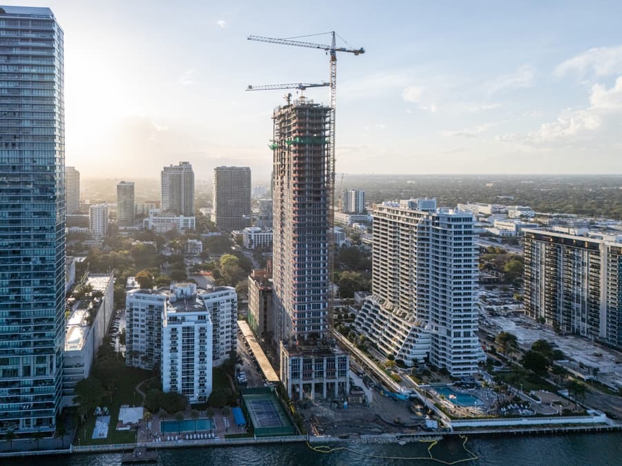 Hamilton House — Topped Out Over the Bay